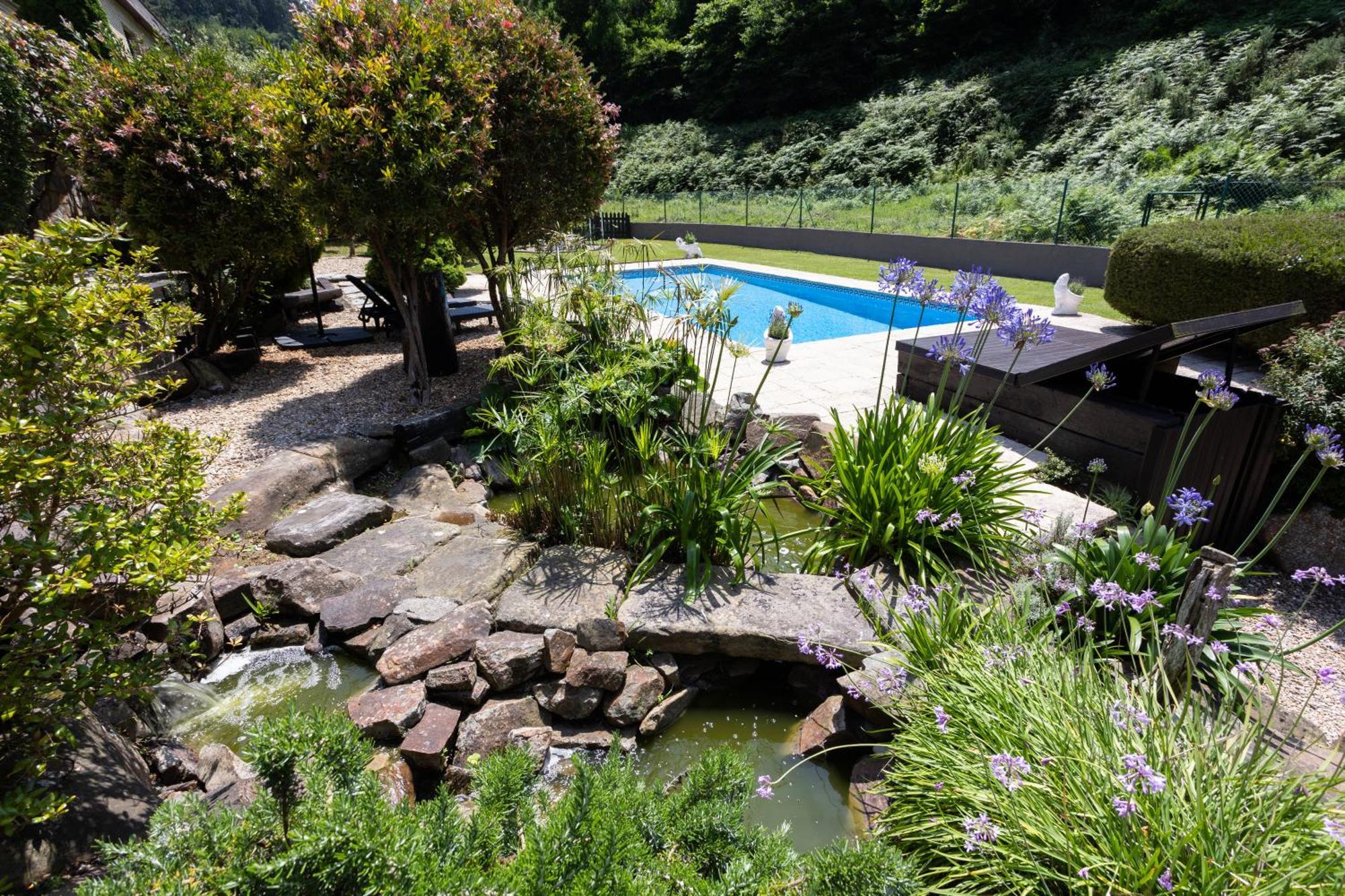 SARREN VILLA POOL by Urdaibai Rentals Bermeo Bagian luar foto
